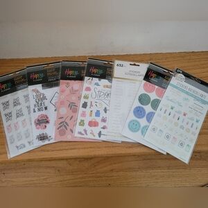 1893 Stickers Total! The Happy Planner Vibrant Sticker Sets